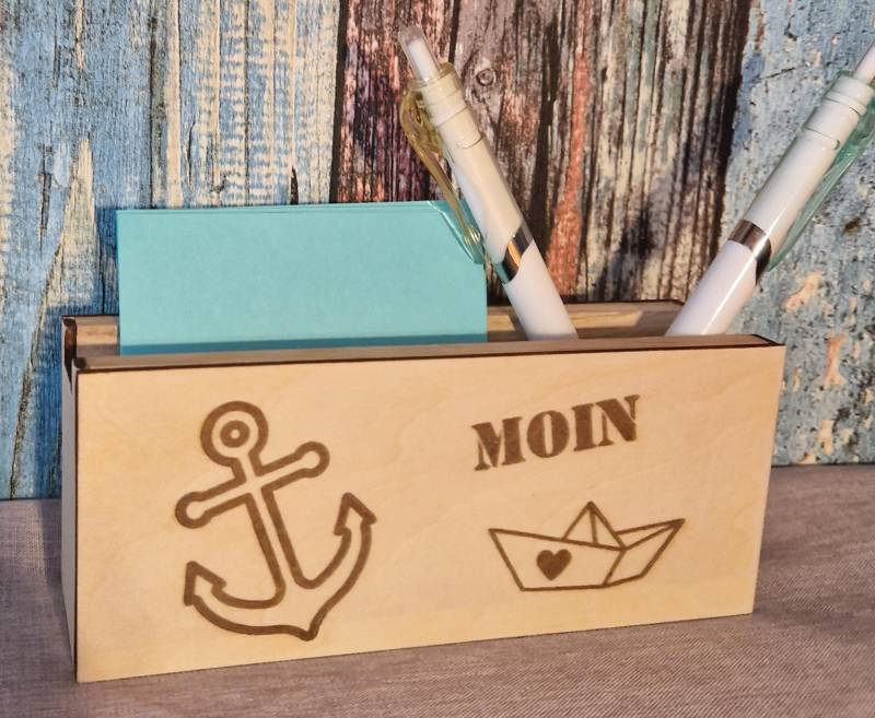 stiftehalter Organizer Maritim Geschenk Mitbringsel Deko Geburtstag Freunde von Etsy - HarmonyHandmadeWaren
