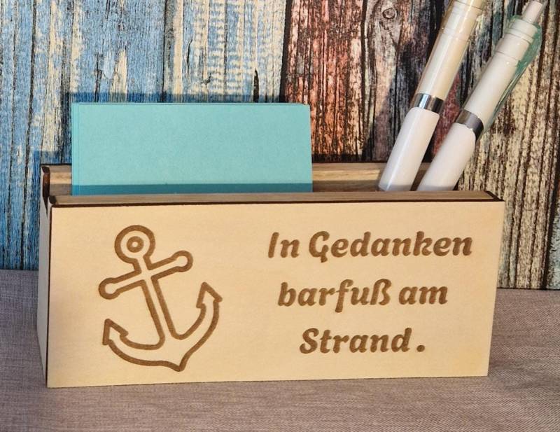 stiftehalter Organizer Maritim Geschenk Mitbringsel Deko Geburtstag Freunde von Etsy - HarmonyHandmadeWaren
