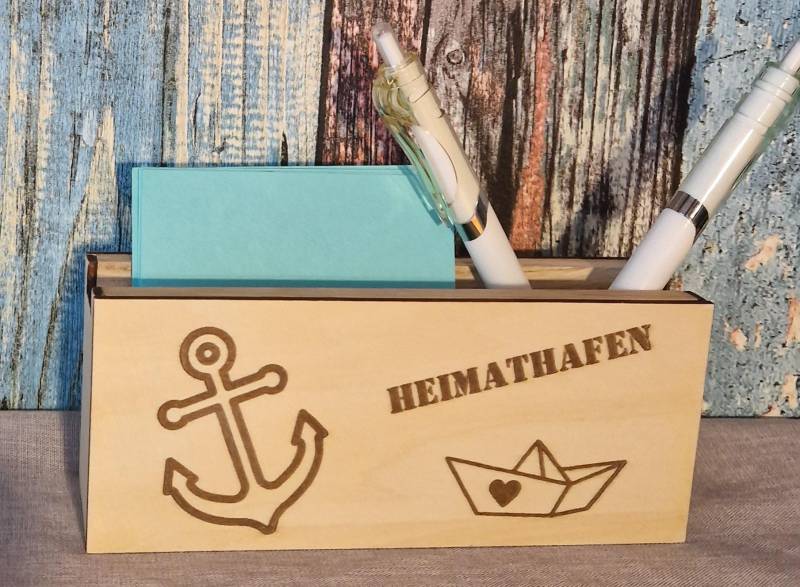 stiftehalter Organizer Maritim Geschenk Mitbringsel Deko Geburtstag Freunde von Etsy - HarmonyHandmadeWaren