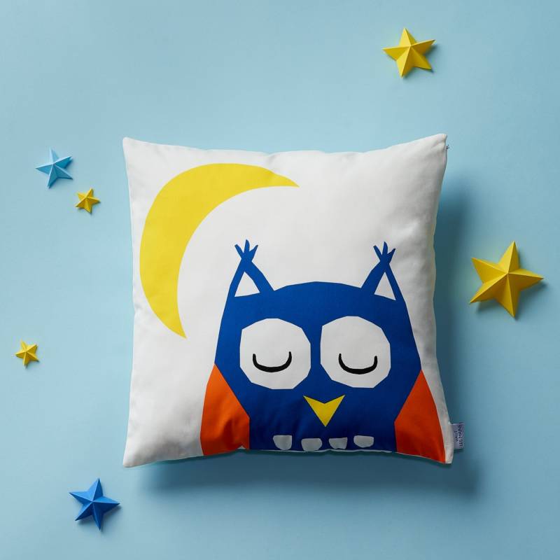 "Gute Nacht Eule" Kissen von Etsy - HautlesMainsFrance