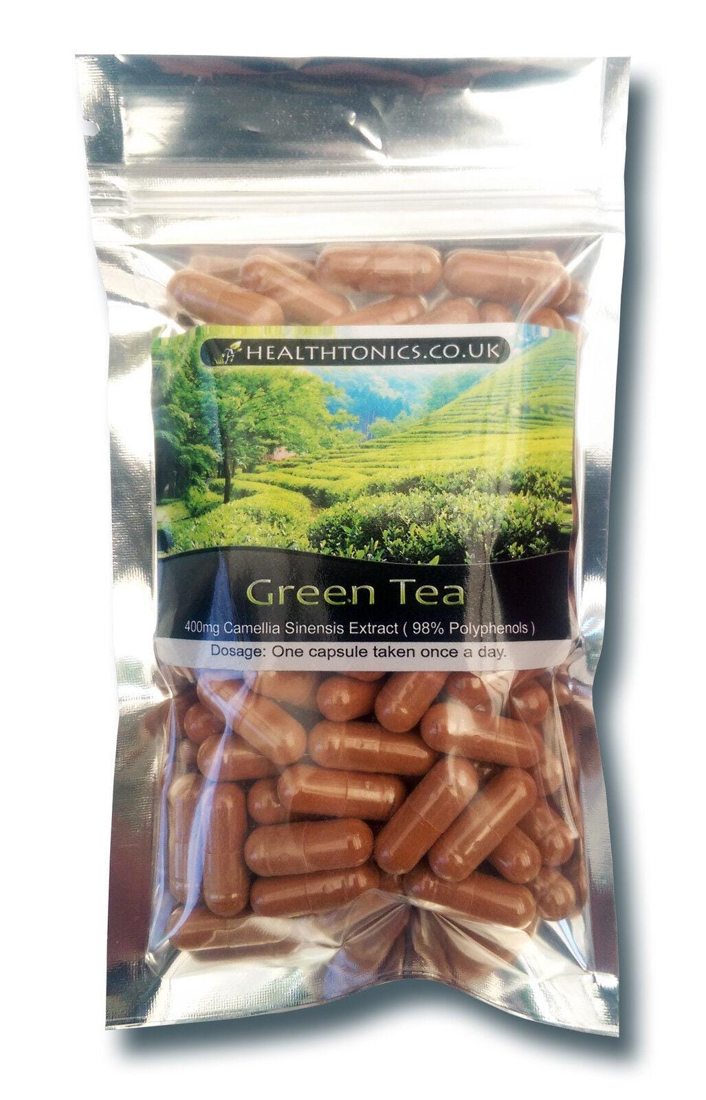 Grüntee-Extrakt | Hoch Konzentriert 8.000 Mg, Vegane Kapseln von Etsy - Healthtonics