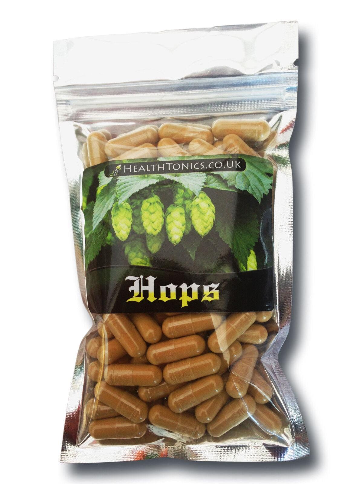 Hopfenblütenextrakt | 10 1 Entspricht 2.500 Mg, Vegane Kapseln von Etsy - Healthtonics