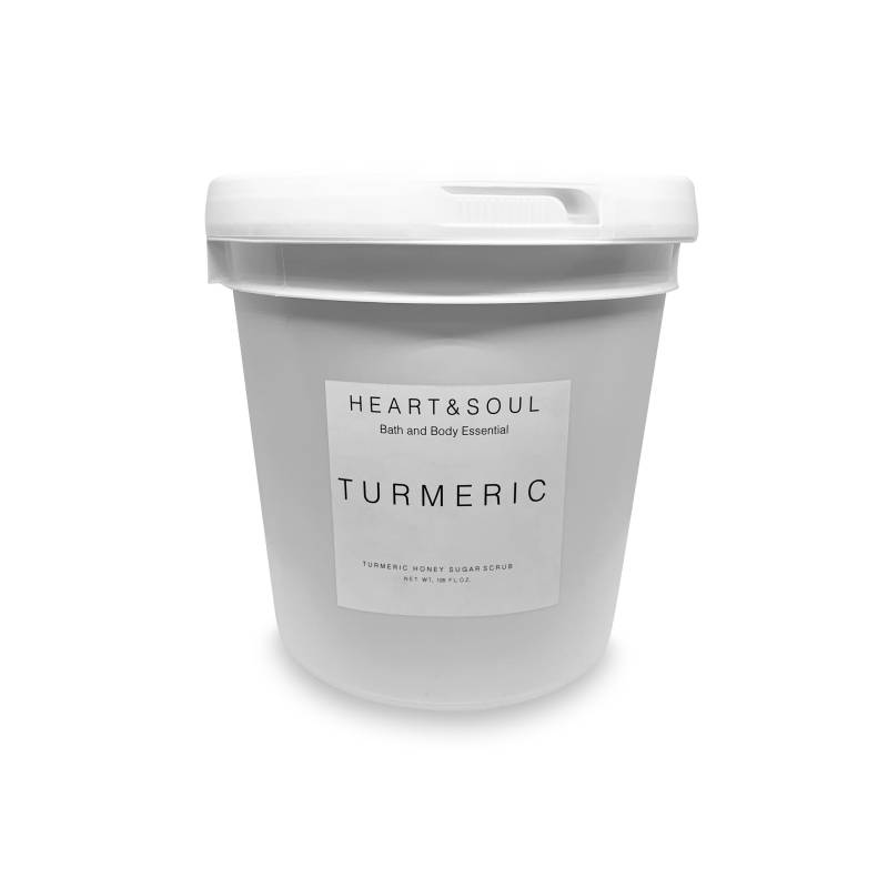 Großhandel - Gallon Kurkuma-Honig-Zucker-Peeling | Natürliches Handgemachtes Veganes Peeling Bio Körperpeeling Großes Bad & Body von Etsy - HeartNSoulbyUS