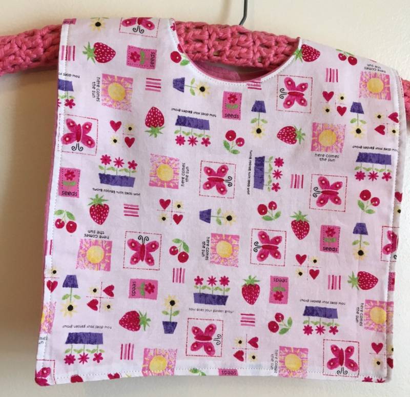 Lätzchen Für Babys Oder Kleinkinder - Pink Garden Druck von Etsy - Heatherhelen75