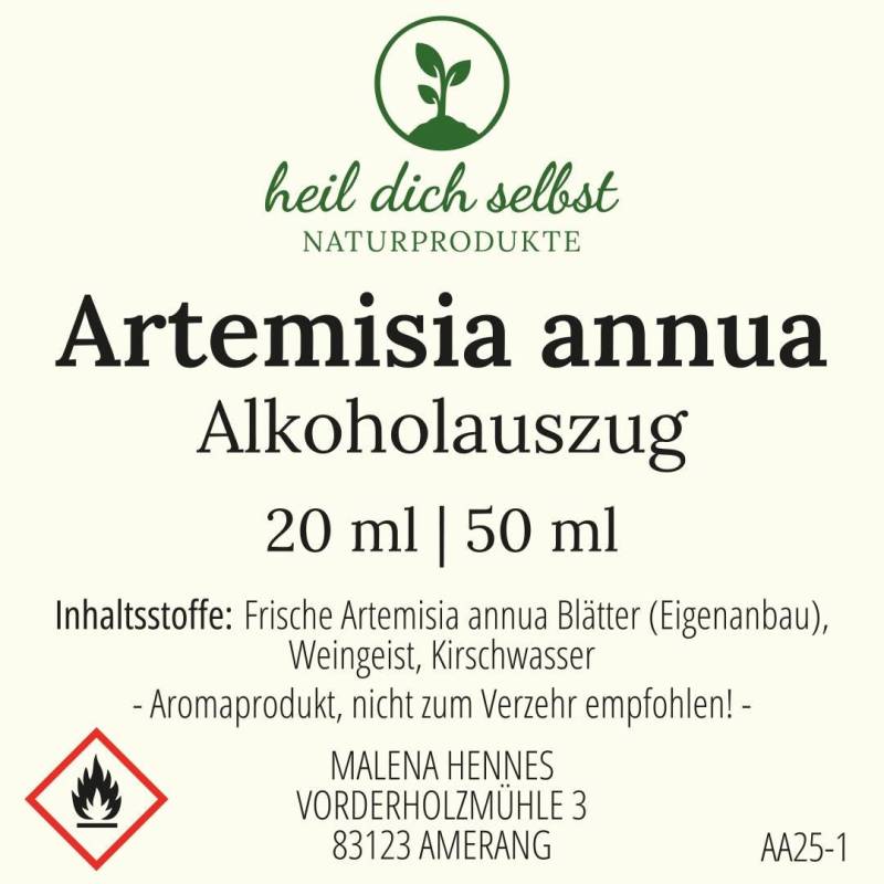 Artemisia Annua Alkoholauszug von Etsy - HeilDichSelbst