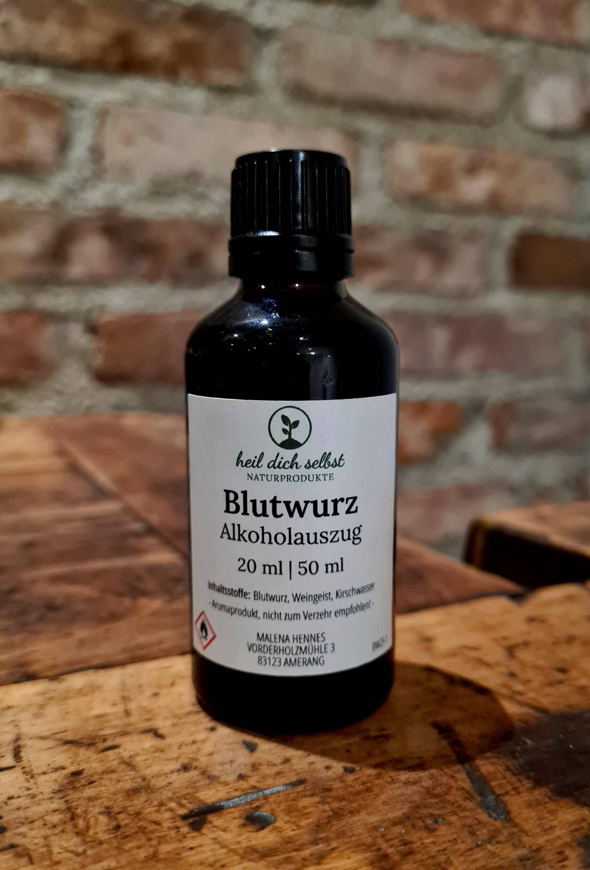 Blutwurz Alkoholauszug Blutwurz Alkoholauszug von Etsy - HeilDichSelbst