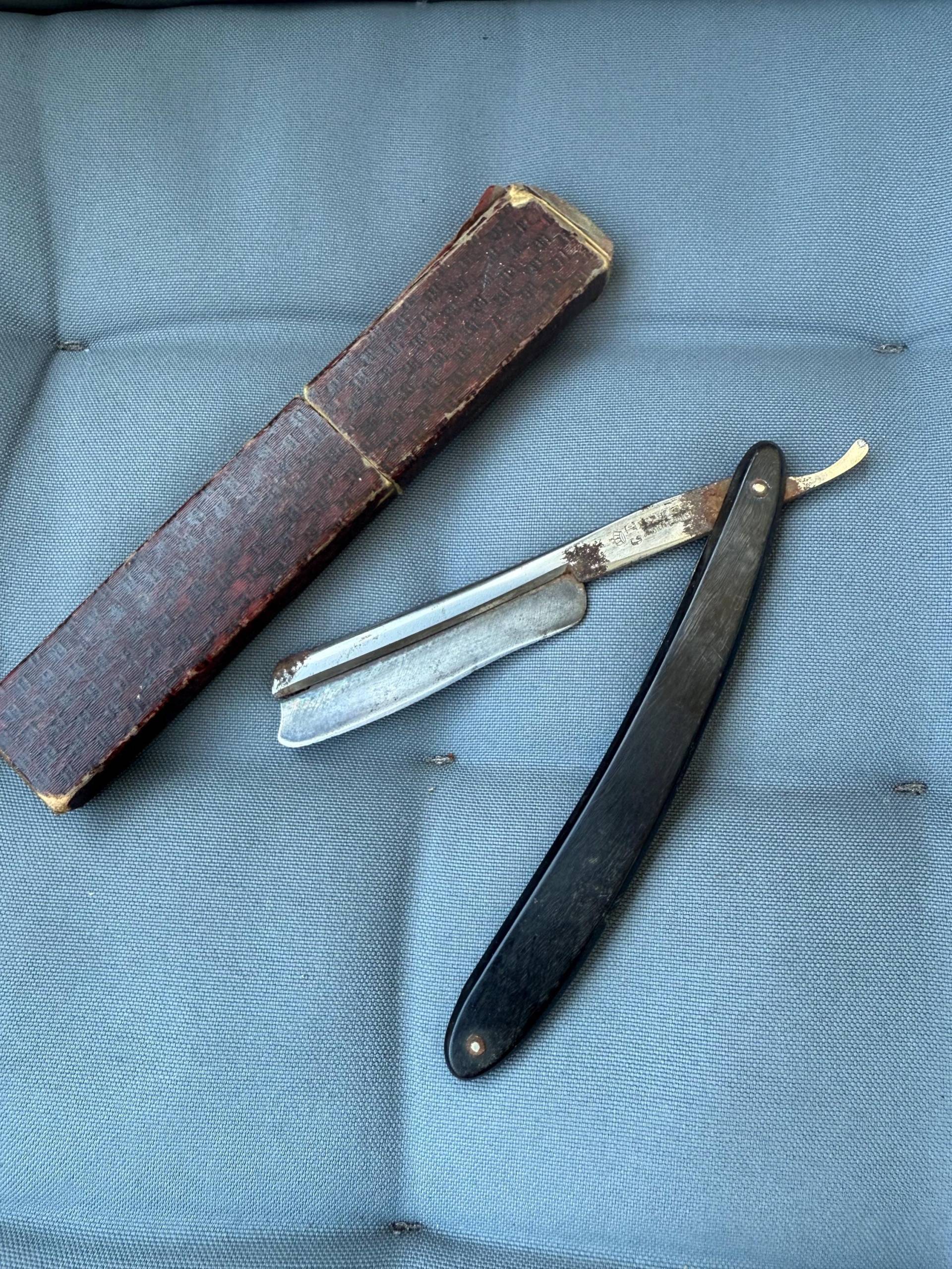 Altes Rasiermesser Altes Rasiermesser von Etsy - HeinrichAntique