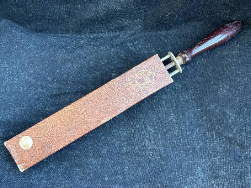 Antiker Rasierseifenriemen Grelot France 208 , Rasiermesser Doppelseitig von Etsy - HeinrichAntique