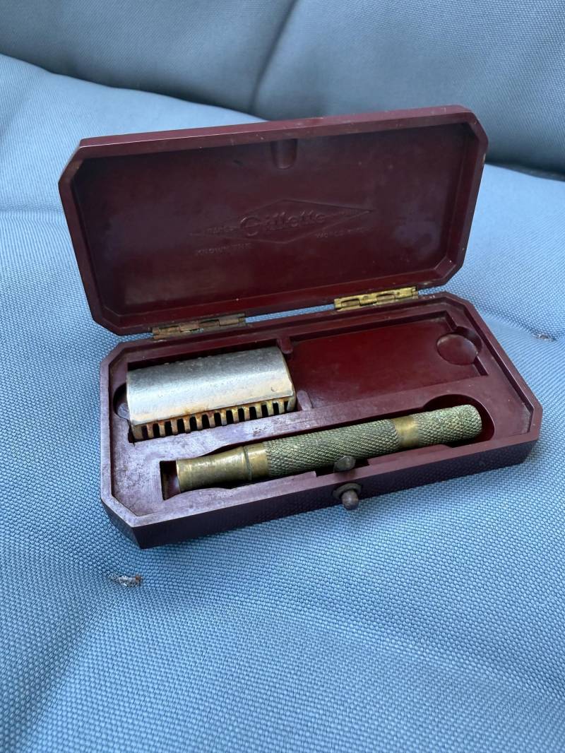 Antikes Gillette Militär Rasiermesser Antikes Gillette Militär Rasiermesser von Etsy - HeinrichAntique