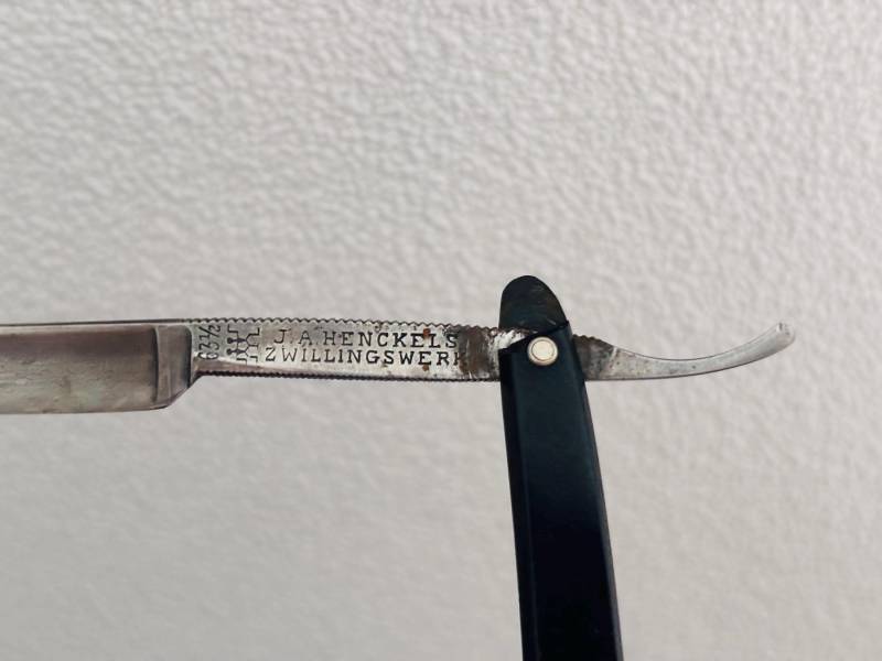 Germany Solingen 63 1/2 J.a.henckels Zwillingswerk Germany Rasiermesser Vintage von Etsy - HeinrichAntique