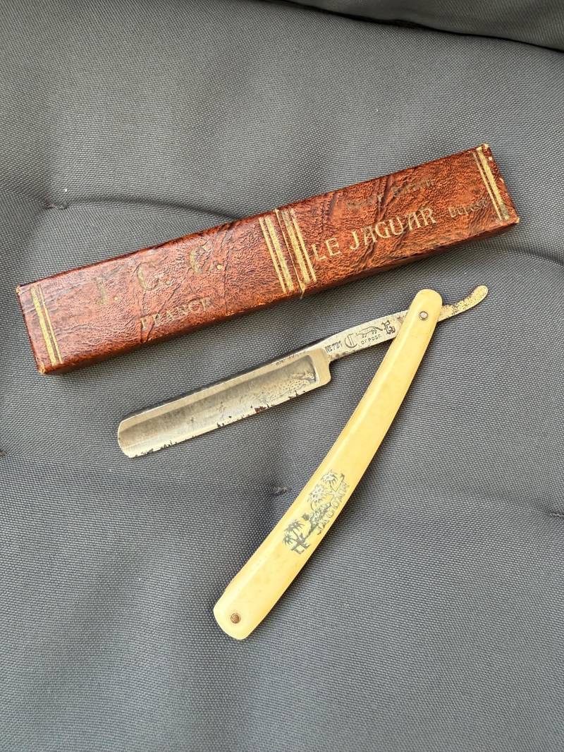 Vintage Le Jaguar Depose 721 Rasiermesser Vintage Le Jaguar Depose 721 Rasiermesser von Etsy - HeinrichAntique