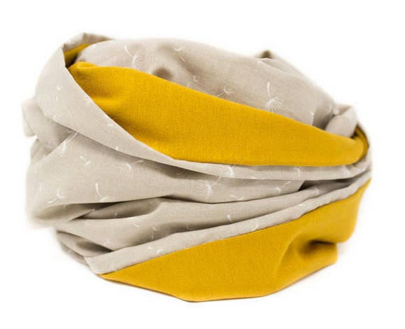 stillschal Senfgelb von Etsy - HelloLittleHandmade
