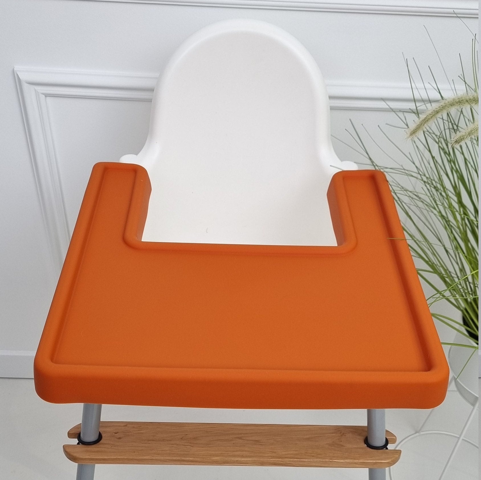 Orange Cilicone Volldeck Platzset Für Ikea Antilop Hochstuhl von Etsy - Hellobabycom