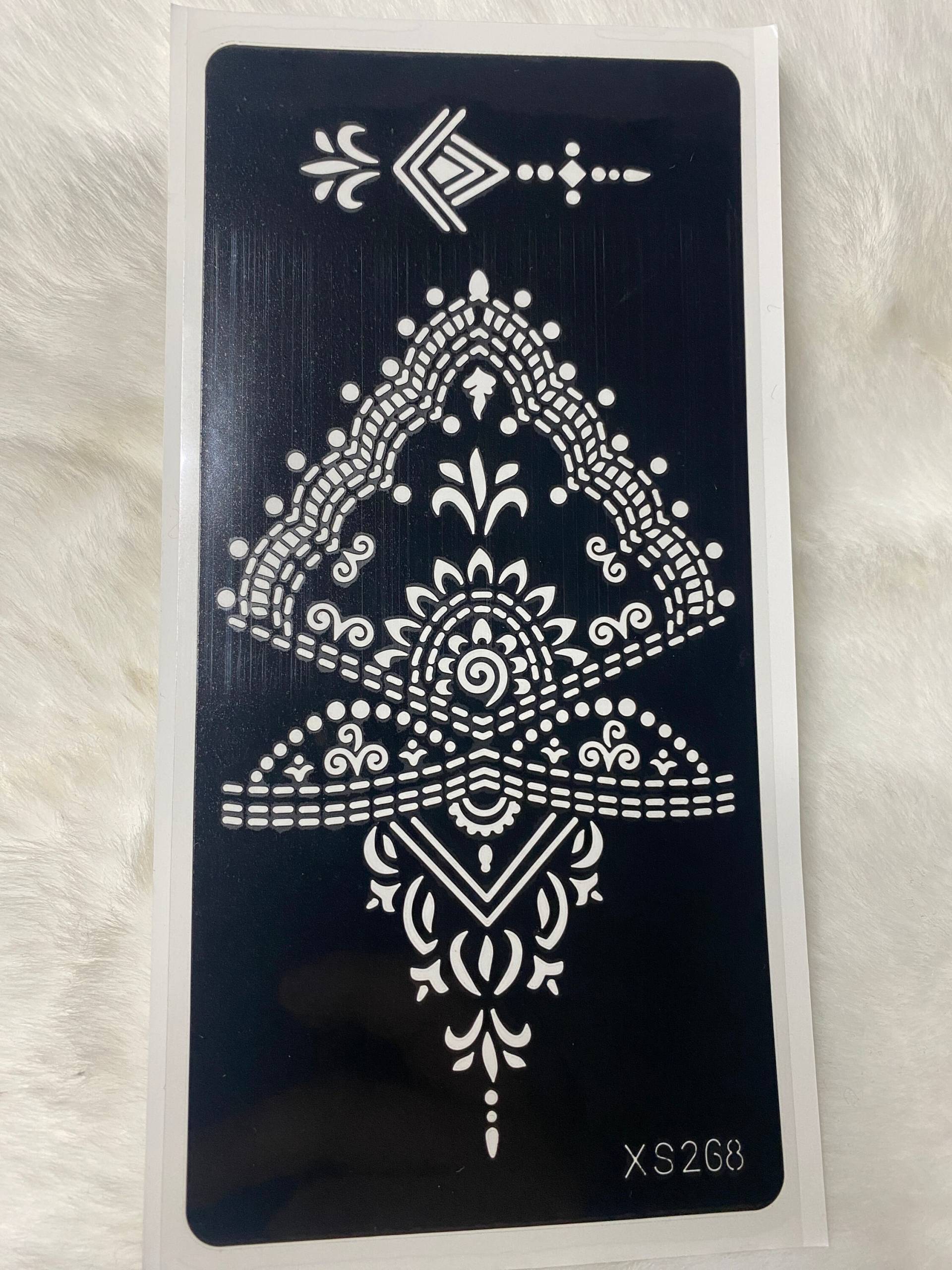 Henna Sticker , Mehendi Aufkleber, Hennatttoos, Schablone, Diy von Etsy - HennaDesignCom