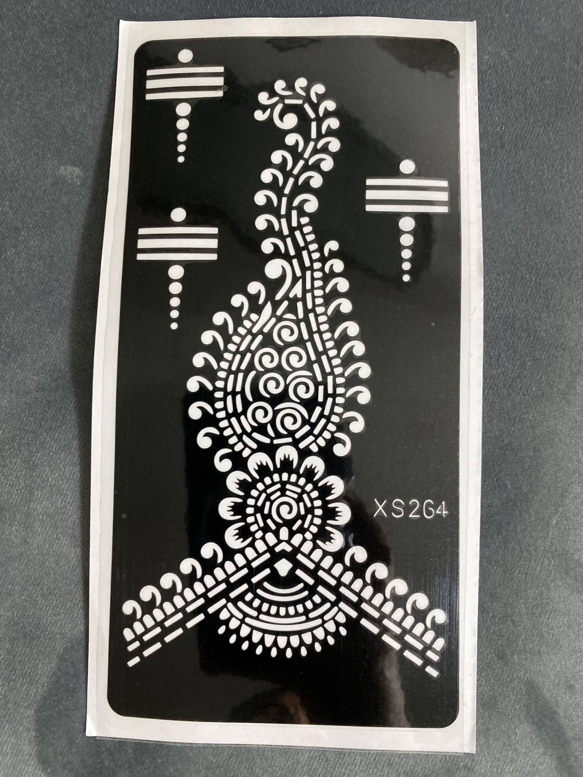 Henna Sticker , Mehendi Aufkleber, Hennatttoos, Schablone, Diy von Etsy - HennaDesignCom