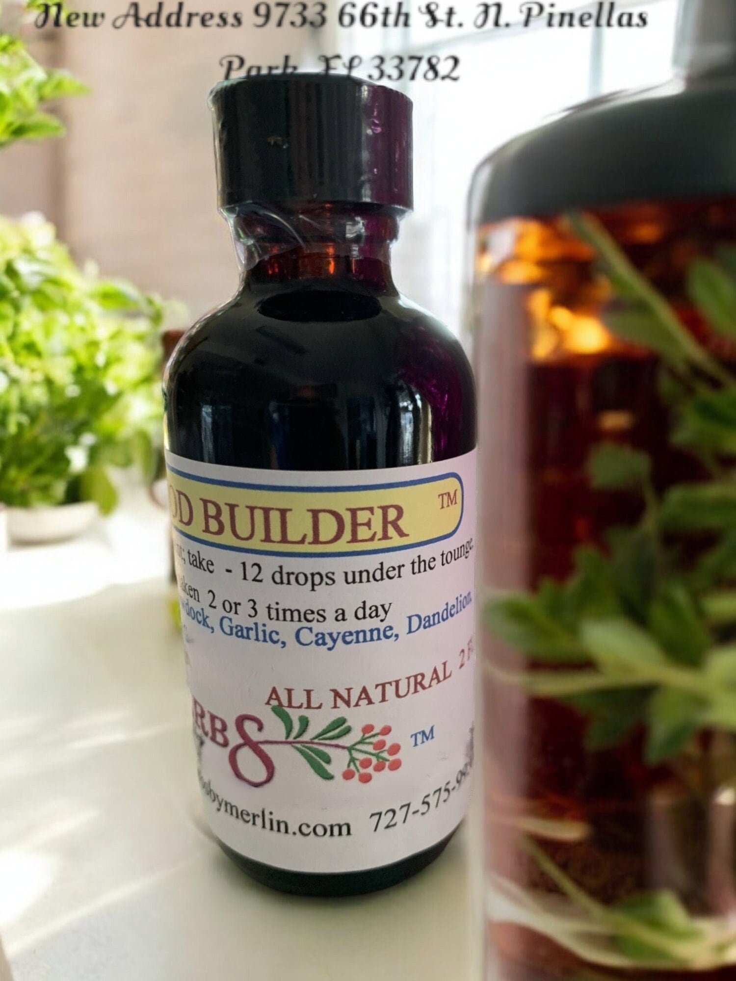 Blut-Erbauer-Tinktur Blut-Erbauer-Tinktur von Etsy - HerbsByMerlin