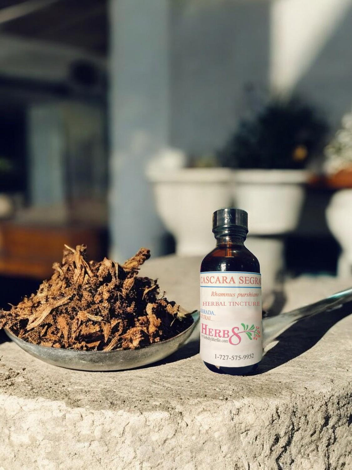 Cascara Sagrada Tinktur, Handgemacht in Kleinserien von Etsy - HerbsByMerlin