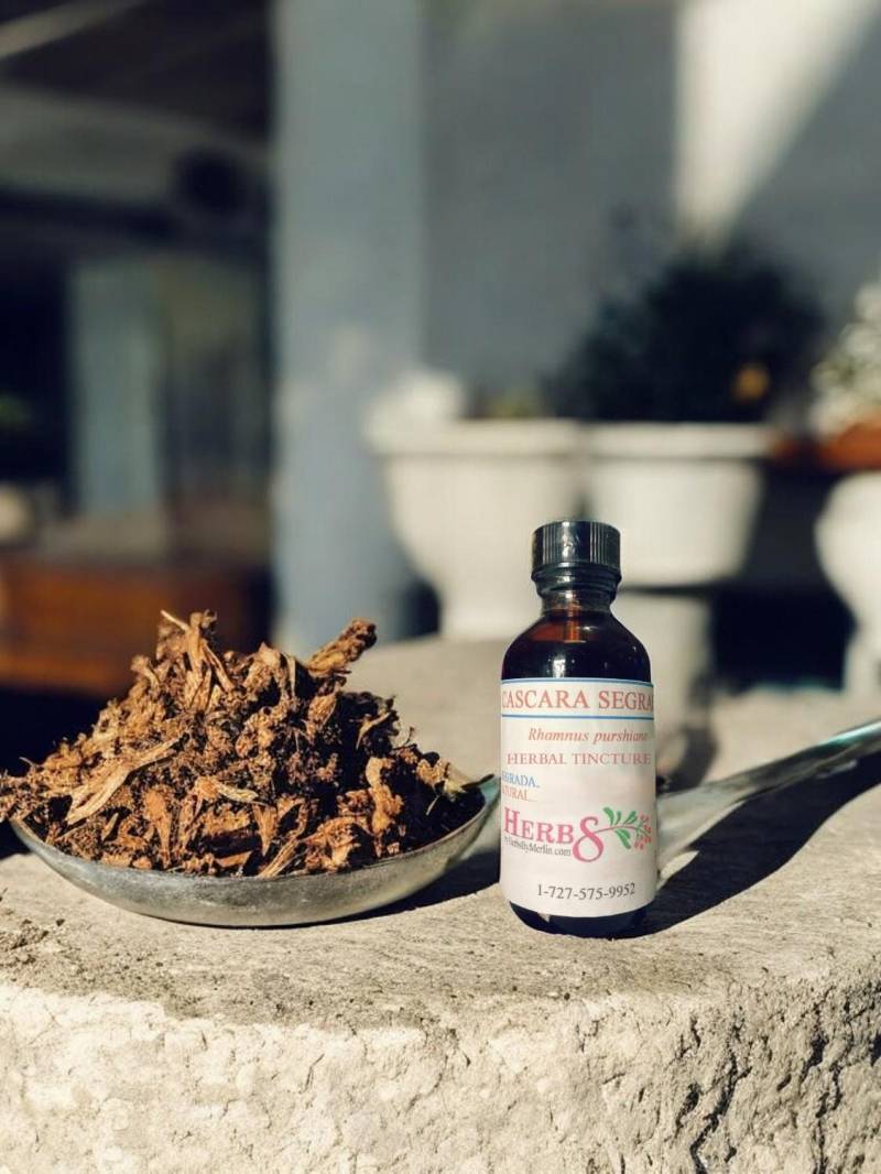 Cascara Sagrada Tinktur, Handgemacht in Kleinserien von Etsy - HerbsByMerlin