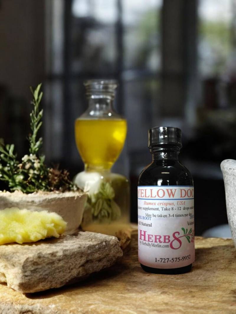 Gelber Dock Tinktur, Handgemacht in Kleinen Chargen Gelber Dock Tinktur, Handgemacht in Kleinen Chargen von Etsy - HerbsByMerlin