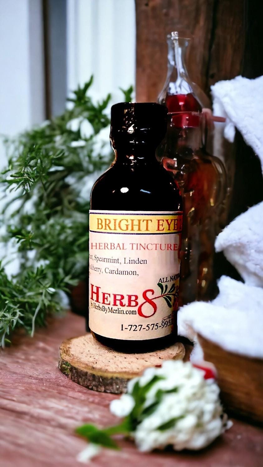 Helle Augentinktur, Hergestellt in Kleinen Mengen von Etsy - HerbsByMerlin