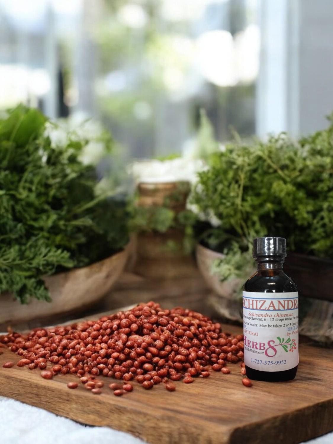 Schizandra Tinktur, Handgemacht in Kleinen Chargen von Etsy - HerbsByMerlin