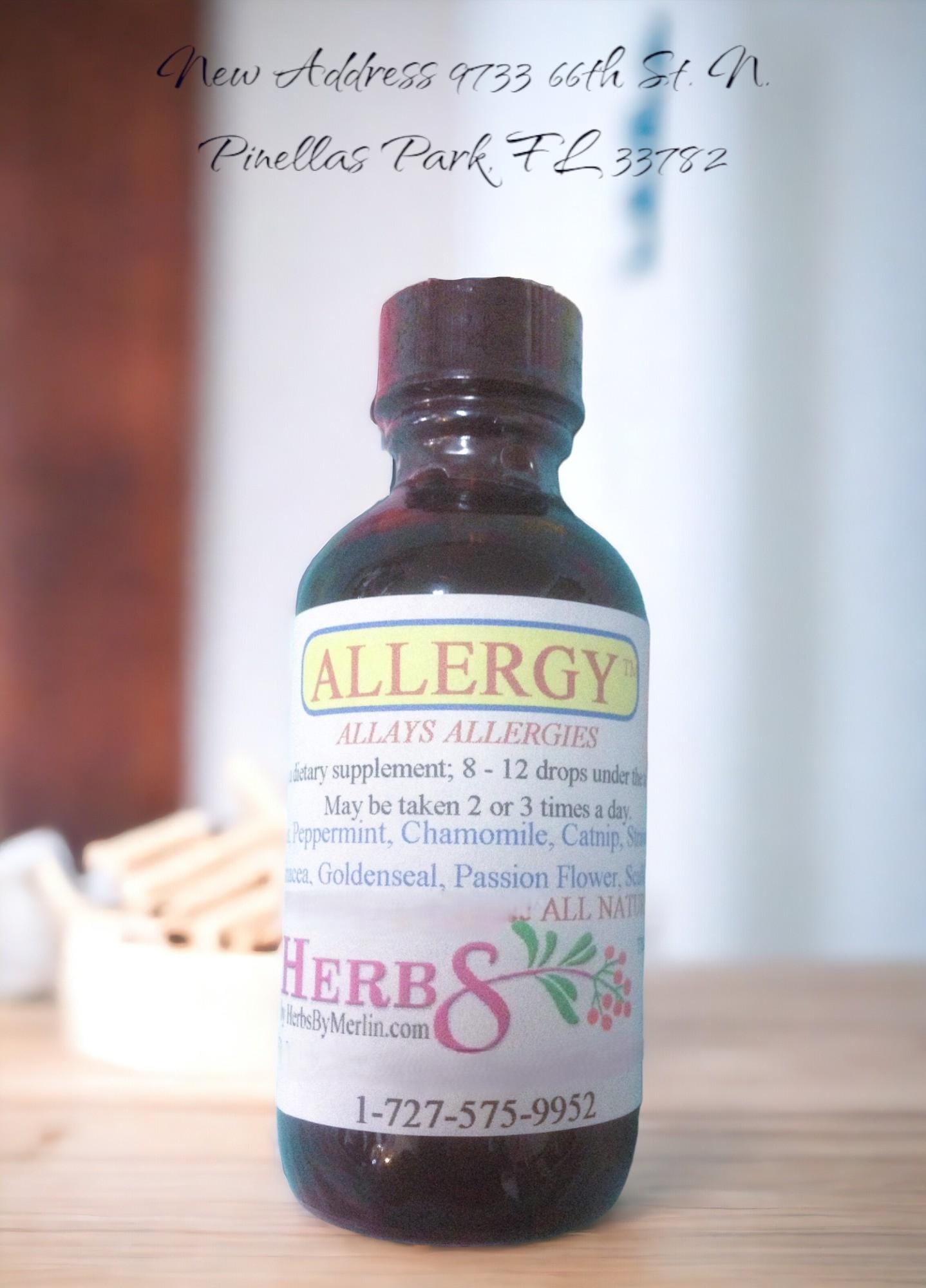 Sneezy Tinktur Handgemacht in Kleinserien von Etsy - HerbsByMerlin