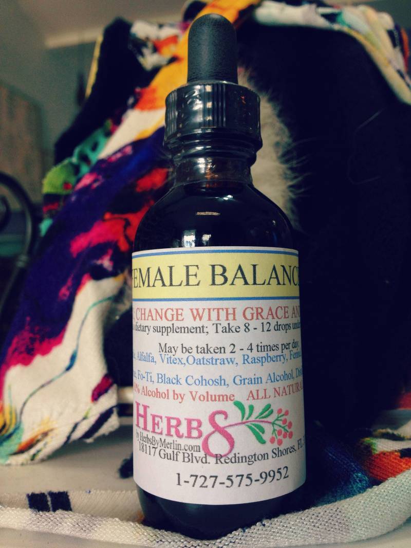Weibliche Balance-Vitex-Tinktur von Etsy - HerbsByMerlin