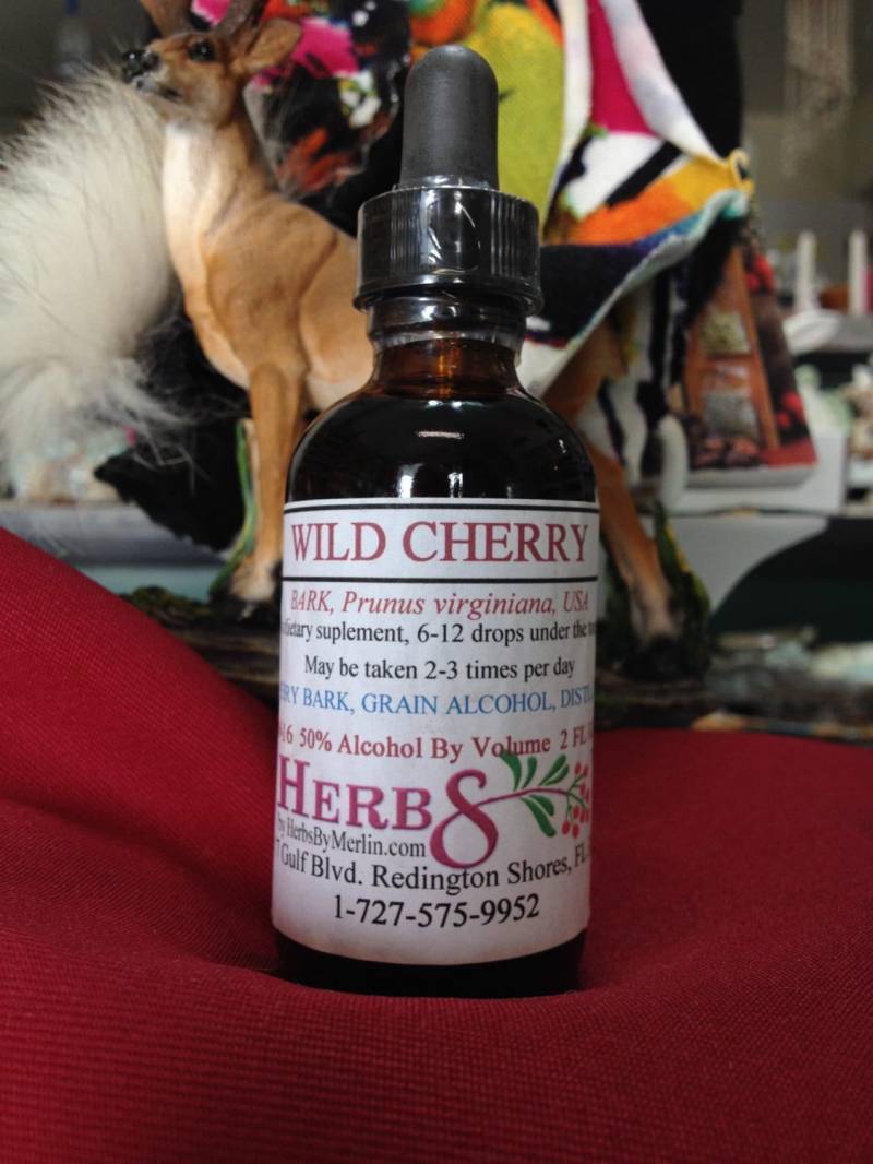 Wildkirschrinden-Tinktur von Etsy - HerbsByMerlin