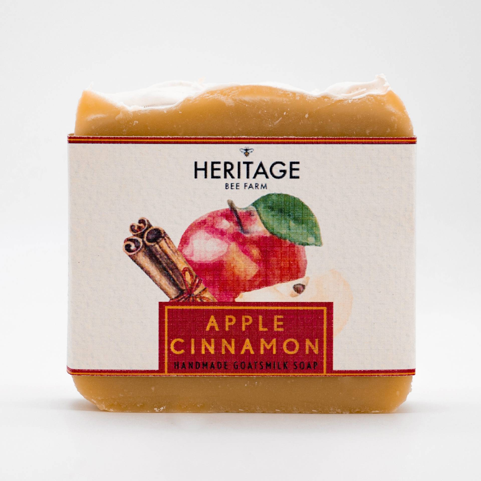 Apfel-Zimt Hergestellt Mit Ziegenmilch - Handgemachte Kaltprozessseife, Natürliche Inhaltsstoffe Apfel-Zimt Hergestellt Mit Ziegenmilch - Handgemachte Kaltprozessseife, Natürliche Inhaltsstoffe von Etsy - HeritageBeeFarm