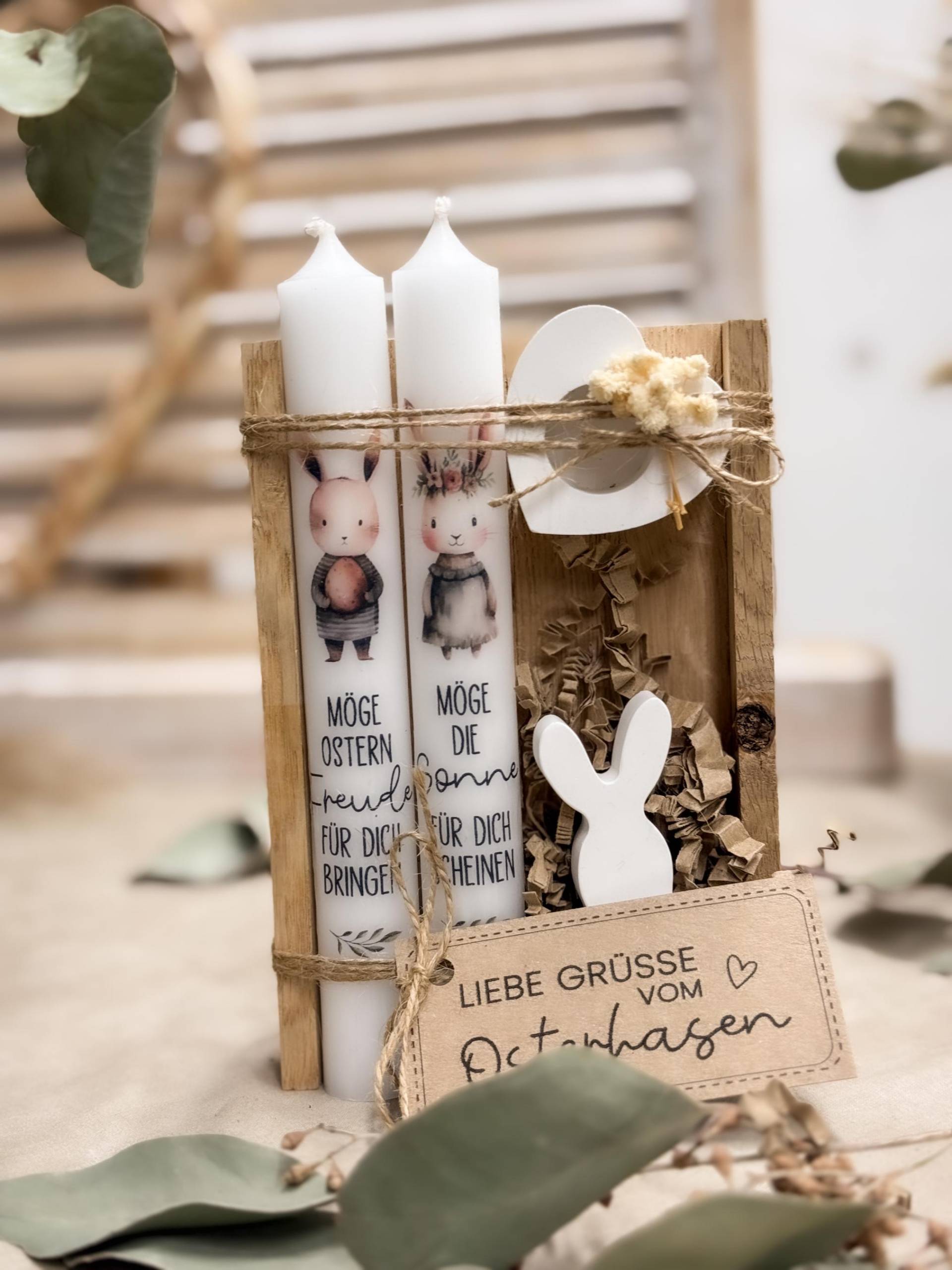 Geschenkset "Ostern Hasen" Geschenkidee Kerzenset Ostergeschenk Geschenk Ostern Handgefertigt Selbstgemacht Christliche Kerze Geschenkset "Ostern Hasen" Geschenkidee Kerzenset Ostergeschenk Geschenk Ostern Handgefertigt Selbstgemacht Christliche Kerze von Etsy - HerzLichtMomente