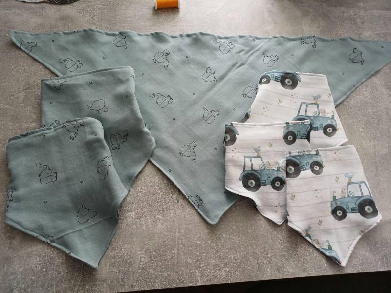Babytücher/Lätzchen Aus Musselin von Etsy - HerzensfadenRosalena