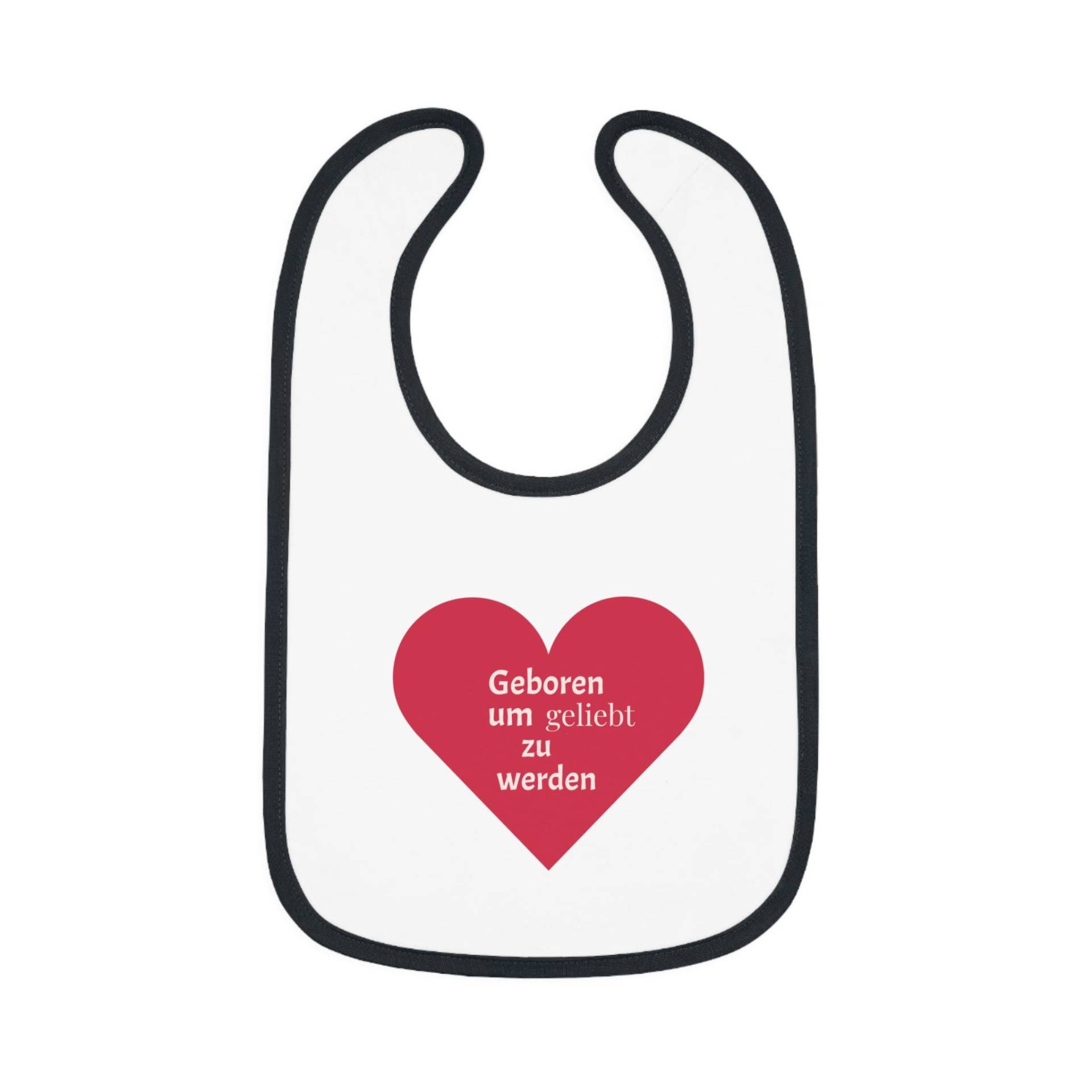 Baby Lätzchen Mit Herz, Geboren Um Geliebt Zu Werden, Geschenk Zur Geburt, Babylätzchen Mädchen/Jungen Personalisierbar, Babygeschenk von Etsy - HerzenskindStore