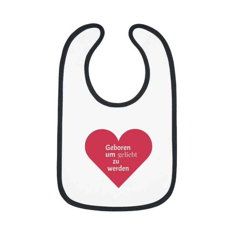 Baby Lätzchen Mit Herz, Geboren Um Geliebt Zu Werden, Geschenk Zur Geburt, Babylätzchen Mädchen/Jungen Personalisierbar, Babygeschenk von Etsy - HerzenskindStore