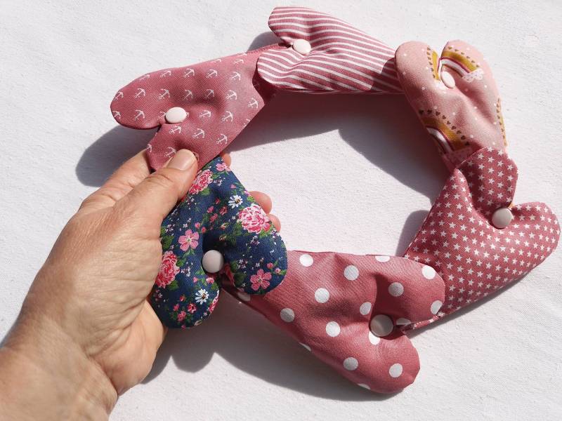 Herzensband Mit 6 Fühl-Herzen Zum Nesteln Für Menschen Demenz von Etsy - HerzenssacheDemenz