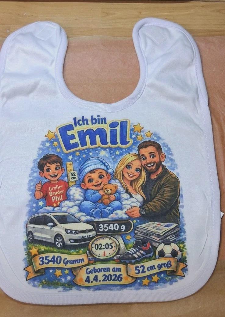 Babylätzchen - Spucktuch Geschenk Individuell Babylätzchen - Spucktuch Geschenk Individuell von Etsy - HerzenswerkbyPeach