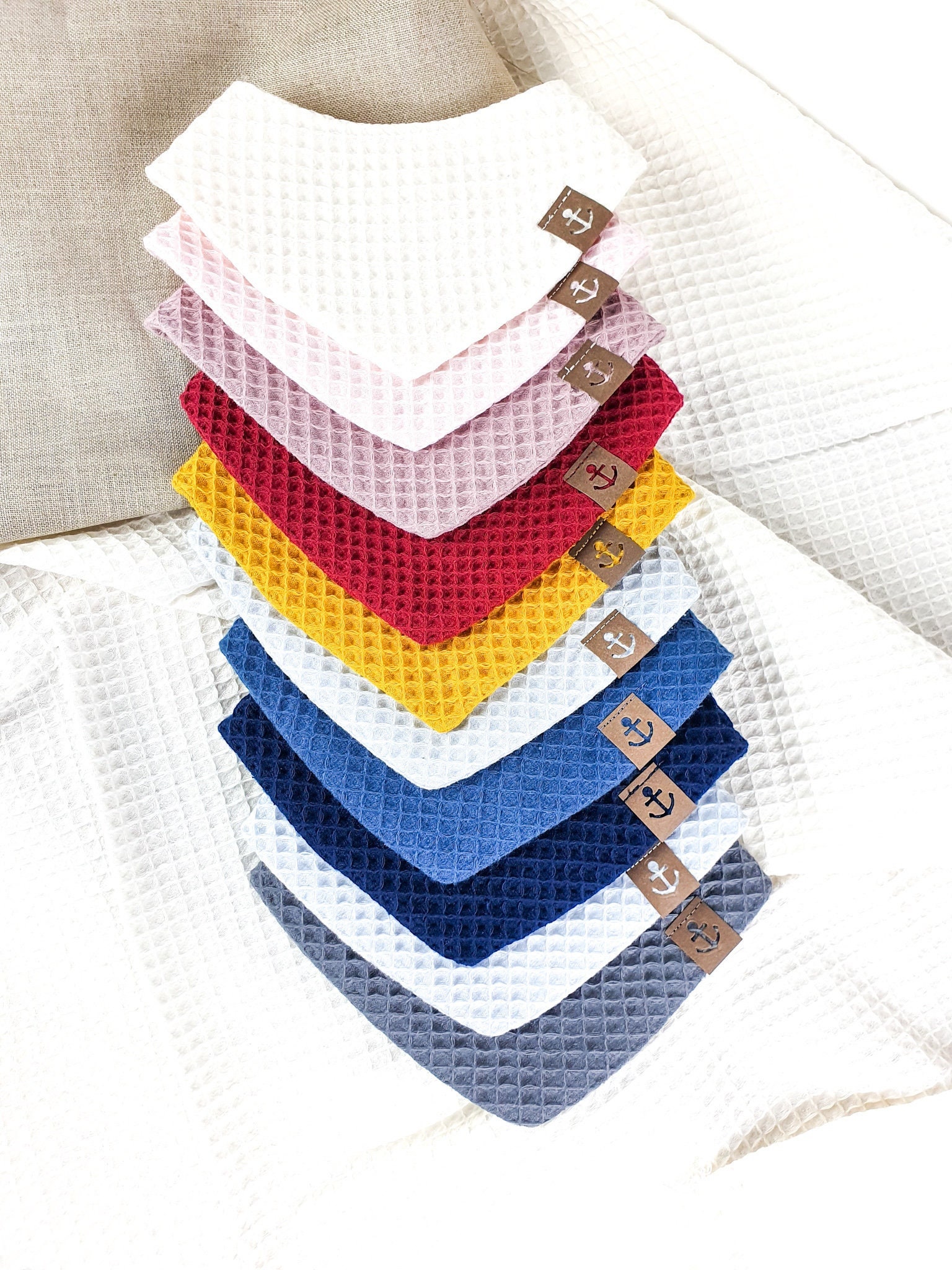 Dreieckstuch Halstuch Lätzchen Baby Anker Geschenk Taufe Geburt Schlabberlappen Sabbertuch Spucktuch Baumwolle Kleinkind Babyhalstuch von Etsy - Herzenszeug