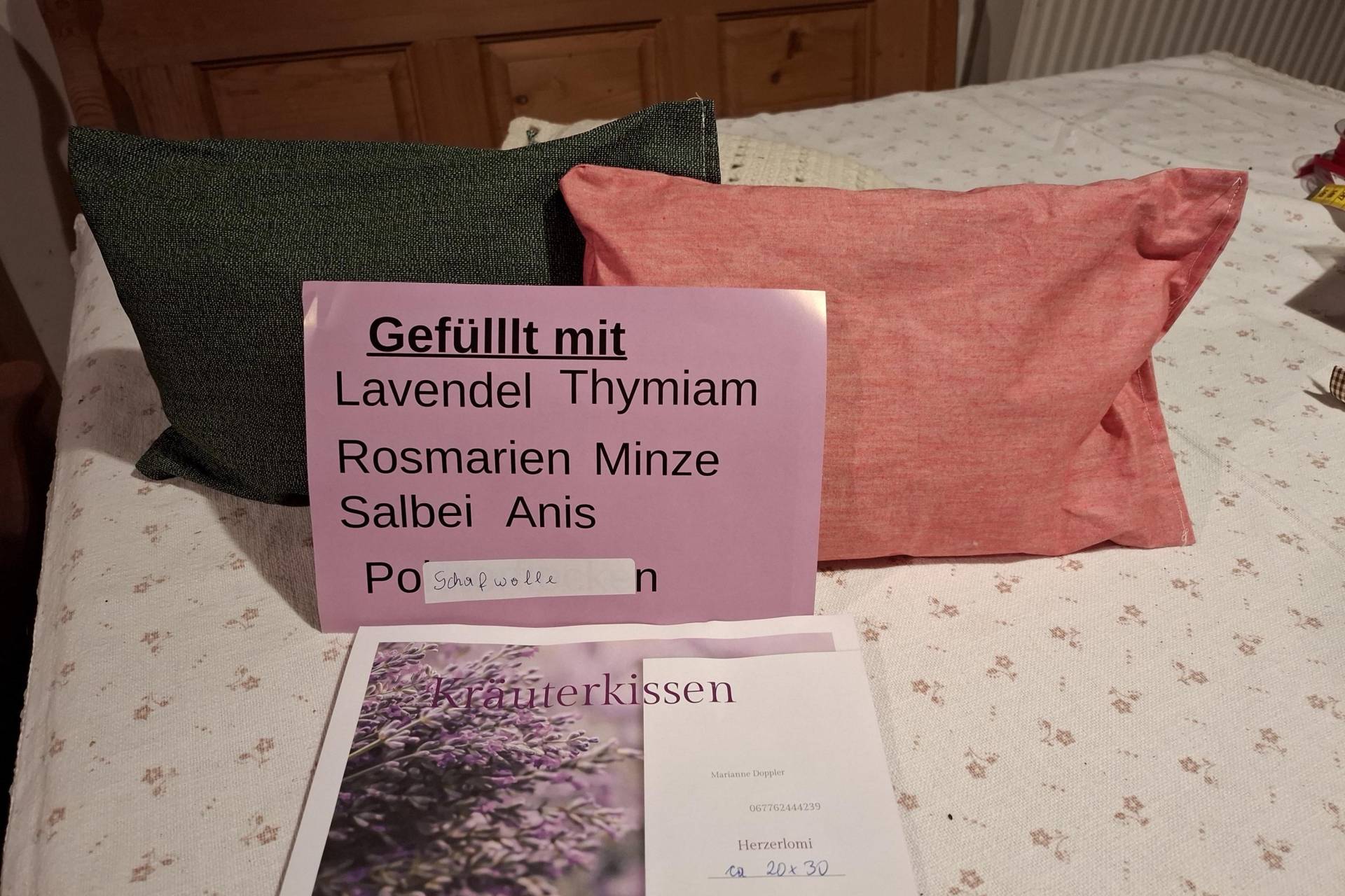 Inlett Mit Kräuter Gefüllt. Geschenk Inlett Mit Kräuter Gefüllt. Geschenk von Etsy - Herzerlomi