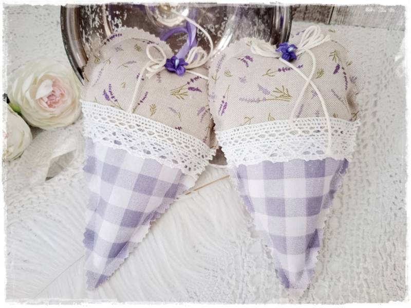 2Er Lavendelkissen Duftkissen Aromakissen Herzen Geschenke Idee von Etsy - Herzmensch01