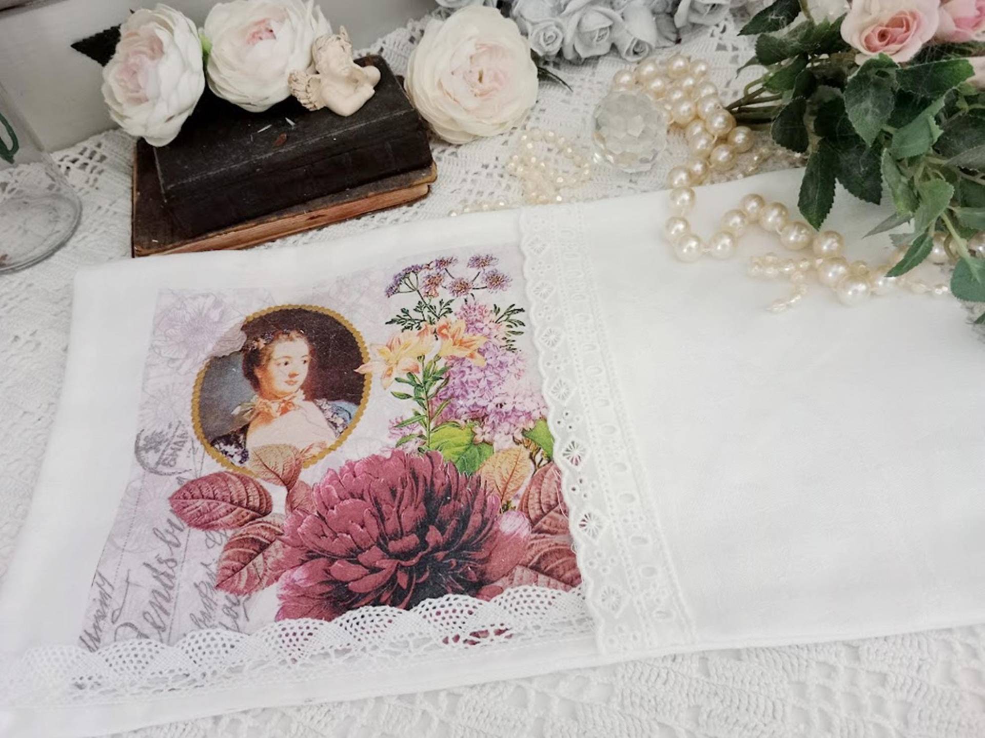 Großes Lavendelkissen Lavendel Vintage Geschenke Idee von Etsy - Herzmensch01