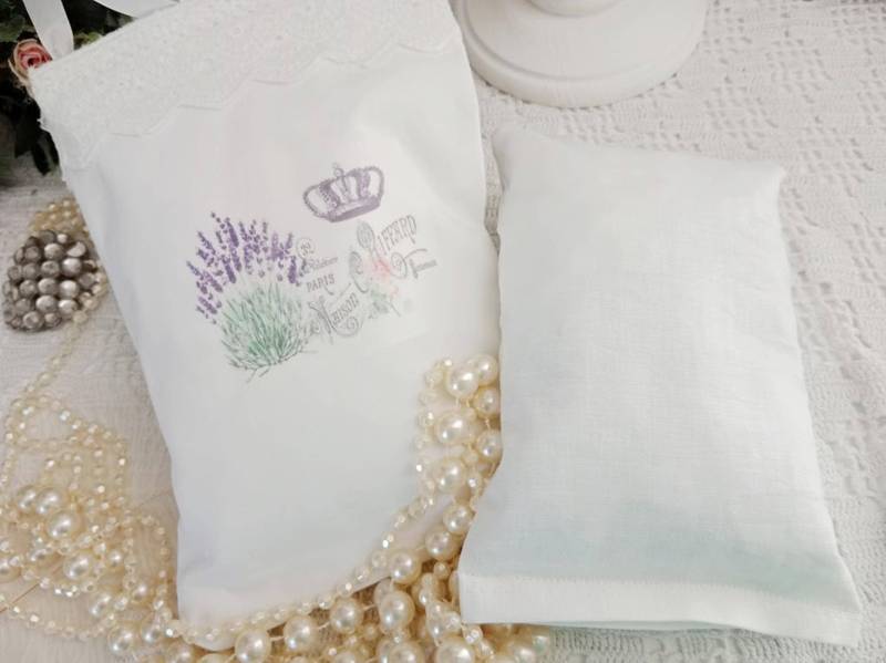 Lavendelkissen Mit Extra Innenkissen Shabby Chic Vintage Living Geschenke Idee von Etsy - Herzmensch01