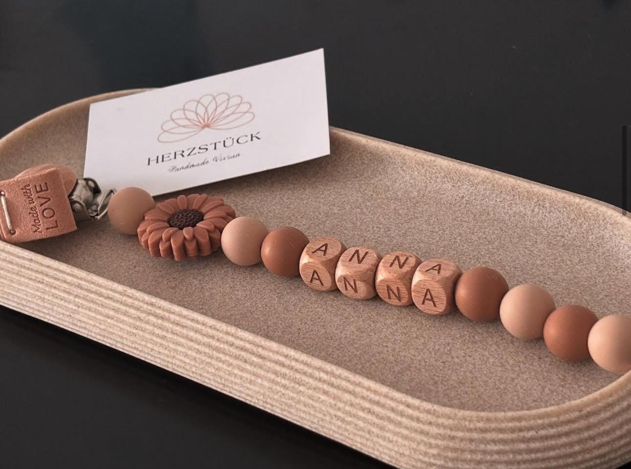 Schnullerkette Schnullerkette von Etsy - Herzstueckvivian