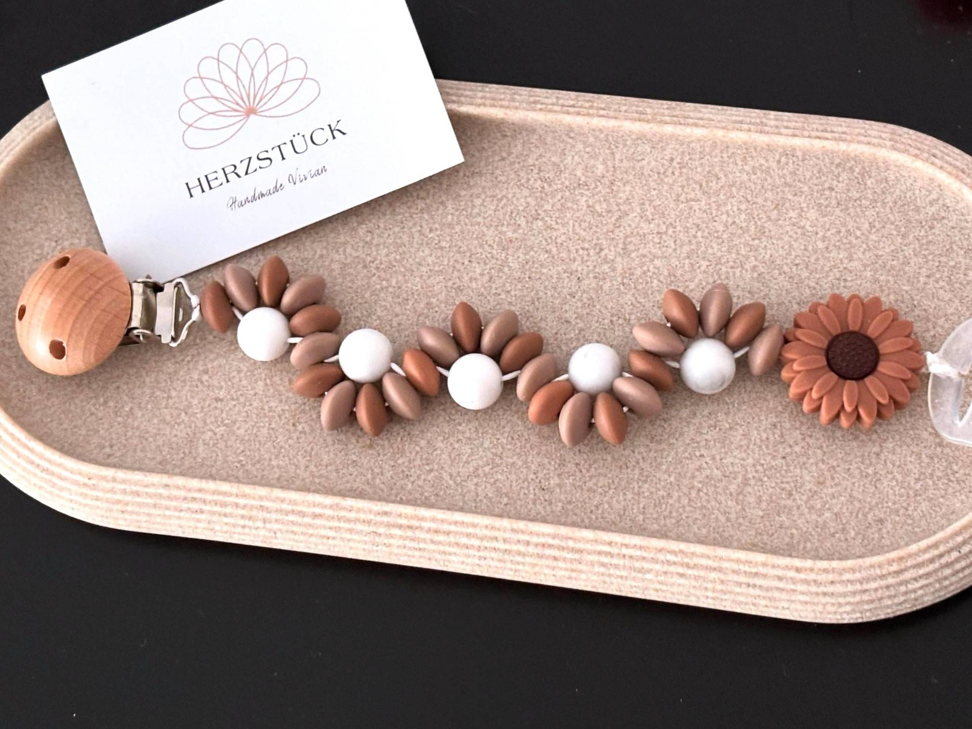 Schnullerkette Schnullerkette von Etsy - Herzstueckvivian