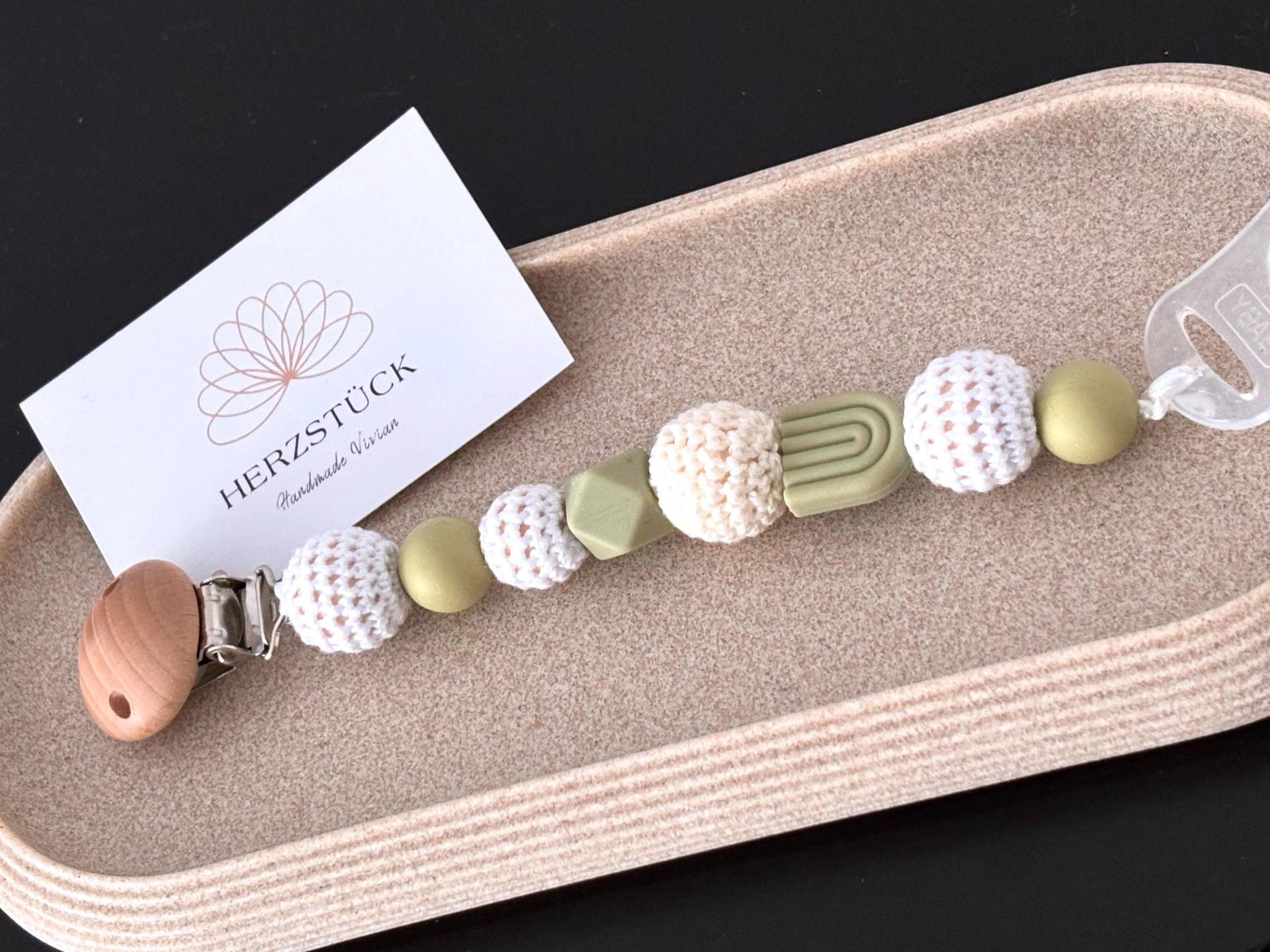 Schnullerkette Schnullerkette von Etsy - Herzstueckvivian