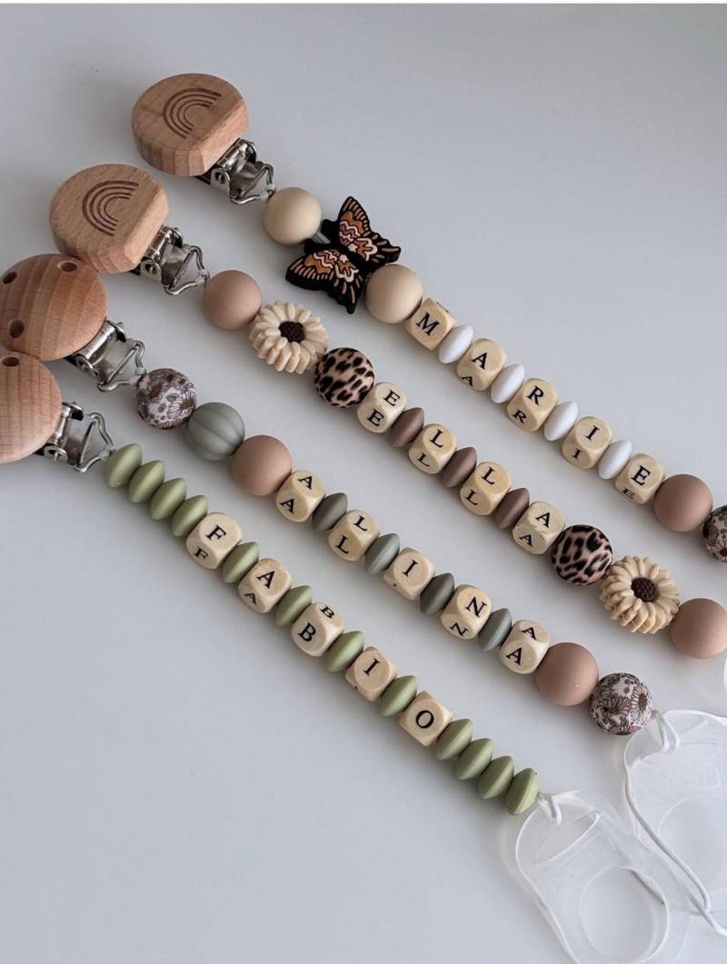 Schnullerkette von Etsy - Herzstueckvivian