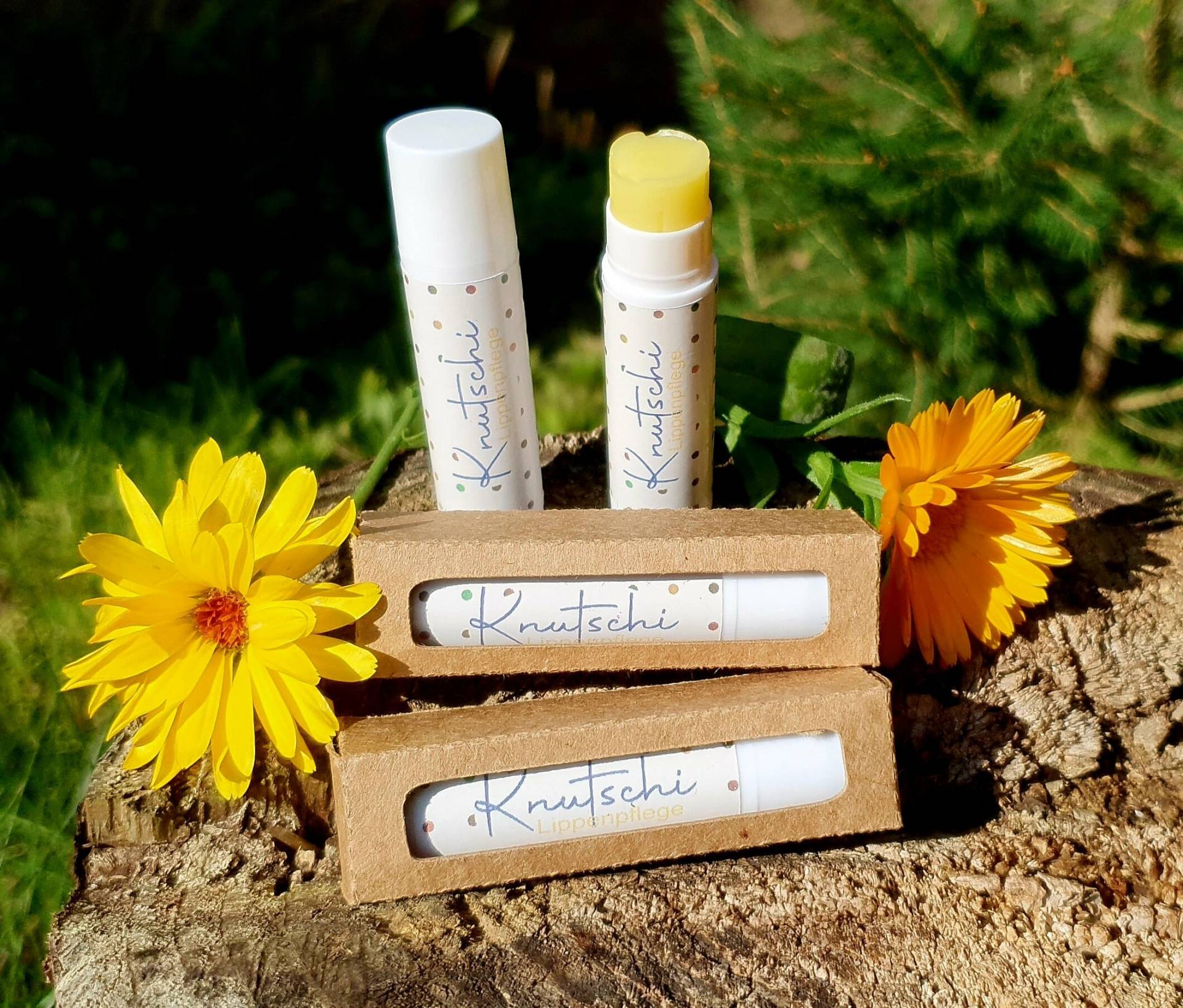Bio - Lippenpflegestift "Knutschi" Bio - Lippenpflegestift "Knutschi" von Etsy - Herzwerkelei