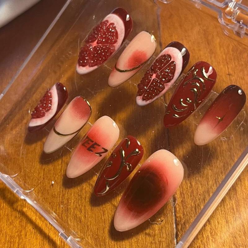 Ateez in Deiner Fantasie Benutzerdefinierte Presse Auf Nagelset von Etsy - HibouNails