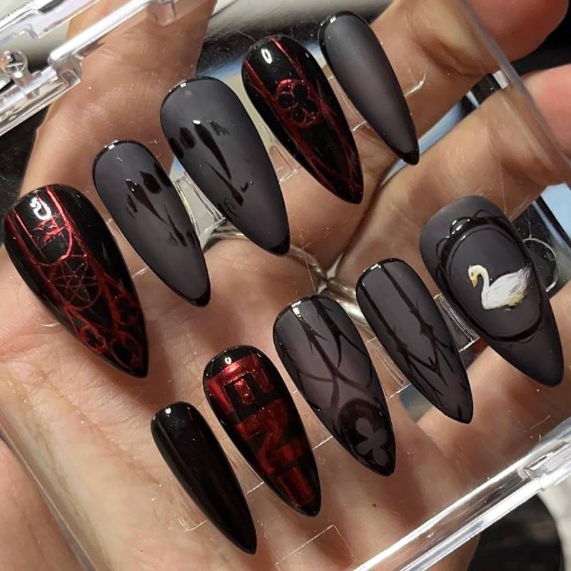 Enhypen Beißen Sie Mich Nach Maß Enhypen Beißen Sie Mich Nach Maß von Etsy - HibouNails