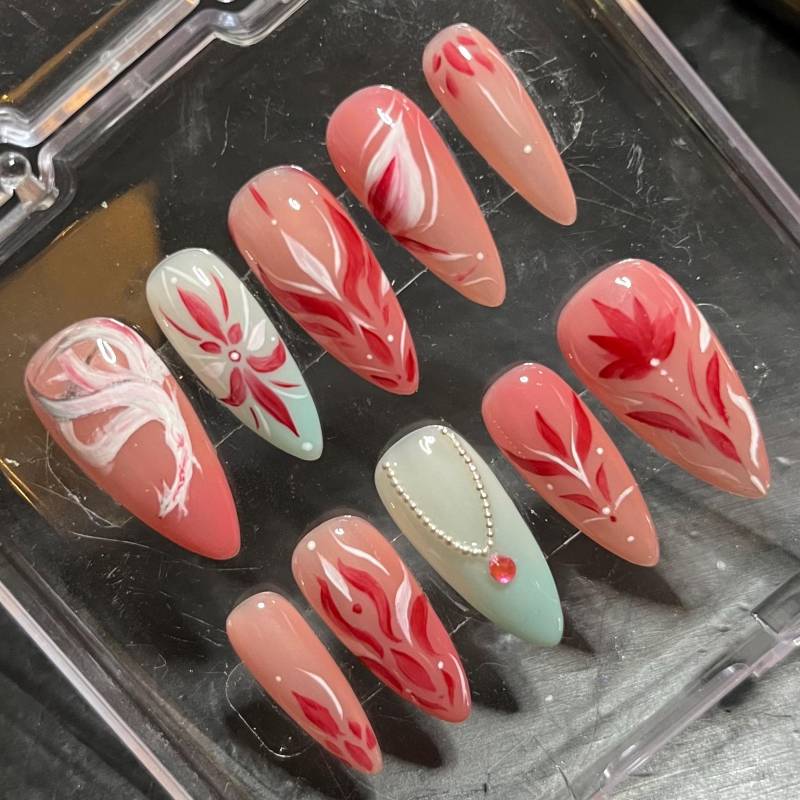 Katseye X Monster High Drücken Sie Auf Das Nagelset von Etsy - HibouNails