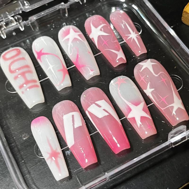 P1Harmony Duh Drücken Sie Auf Das Nagelset P1Harmony Duh Drücken Sie Auf Das Nagelset von Etsy - HibouNails