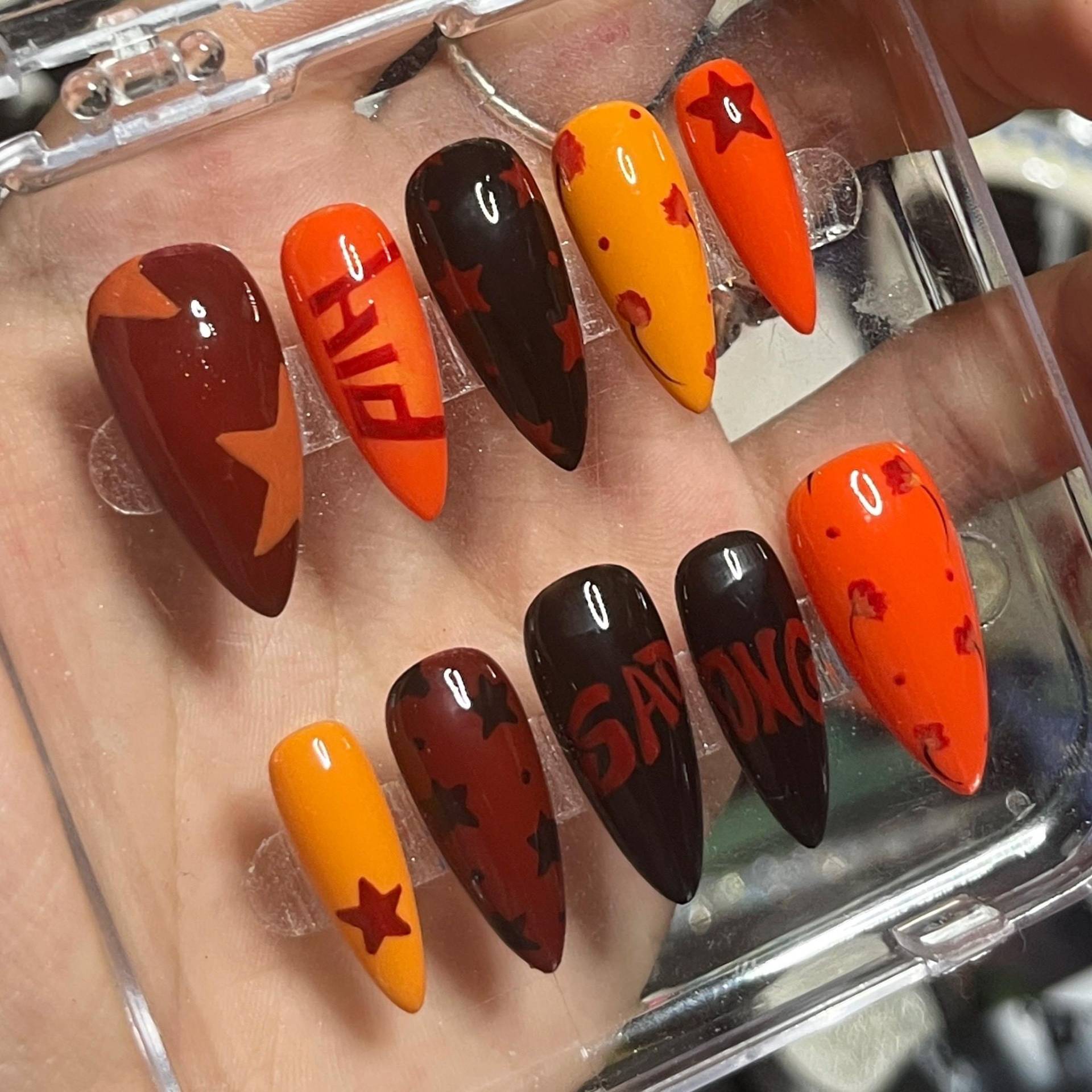 P1Harmony Sad Song Benutzerdefinierte Press-On-Nagel-Set P1Harmony Sad Song Benutzerdefinierte Press-On-Nagel-Set von Etsy - HibouNails